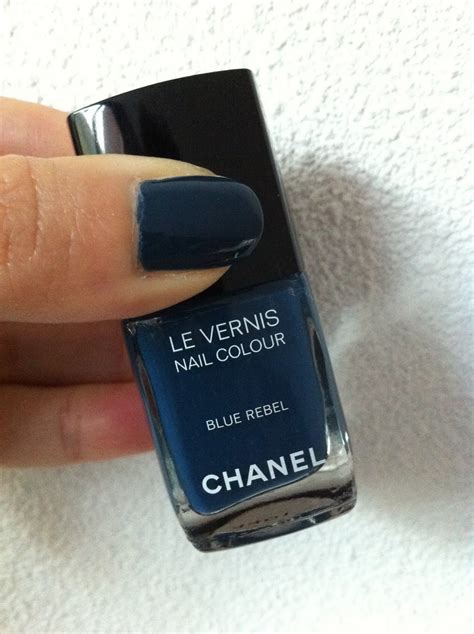 chanel nagellack blue rebel|Chanel Le Vernis Nail Colour • Nail Lacquer Review & Swatches.